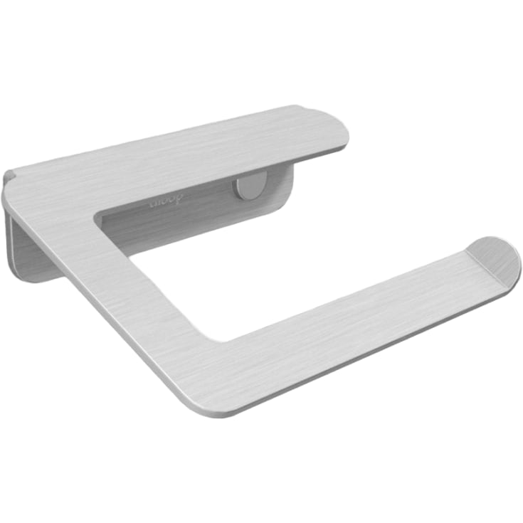 Aloop X toiletrulleholder, mat aluminium