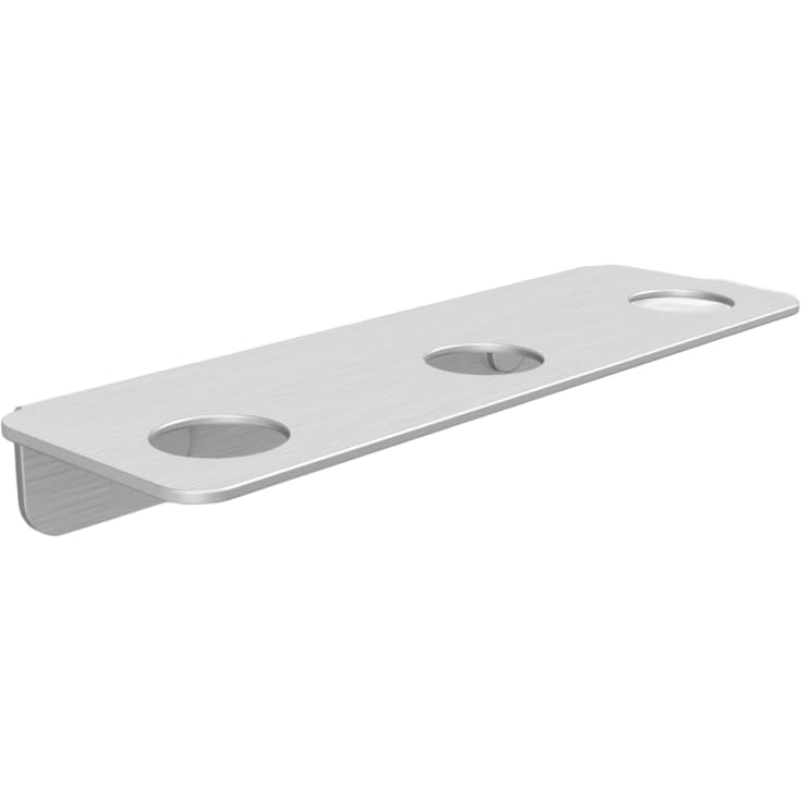Aloop X3 sæbeholder, mat aluminium