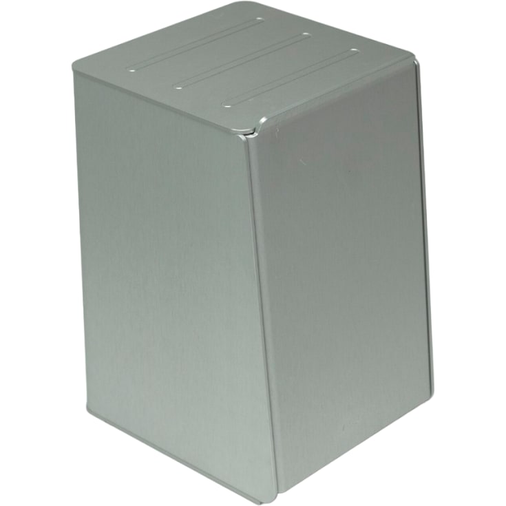Aloop Robyn Y toiletspand, 3 liter, mat aluminium