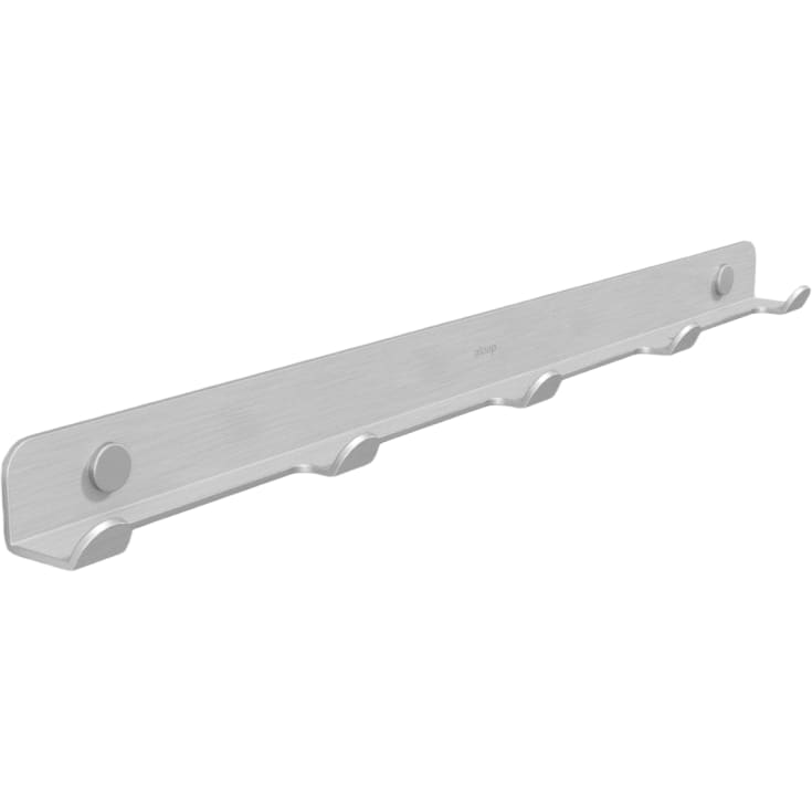 Aloop X 5 knagerække, 47,5 cm, mat aluminium