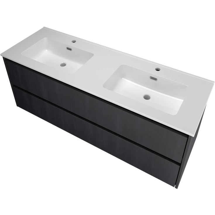 Sanibell Proline möbelpaket, 141x46,8 cm, svart ek