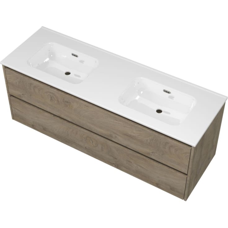 Sanibell Proline møbelpakke, 141x46,8 cm, rå eg