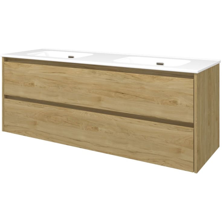 Sanibell Proline møbelpakke, 141x46,8 cm, ideal eik