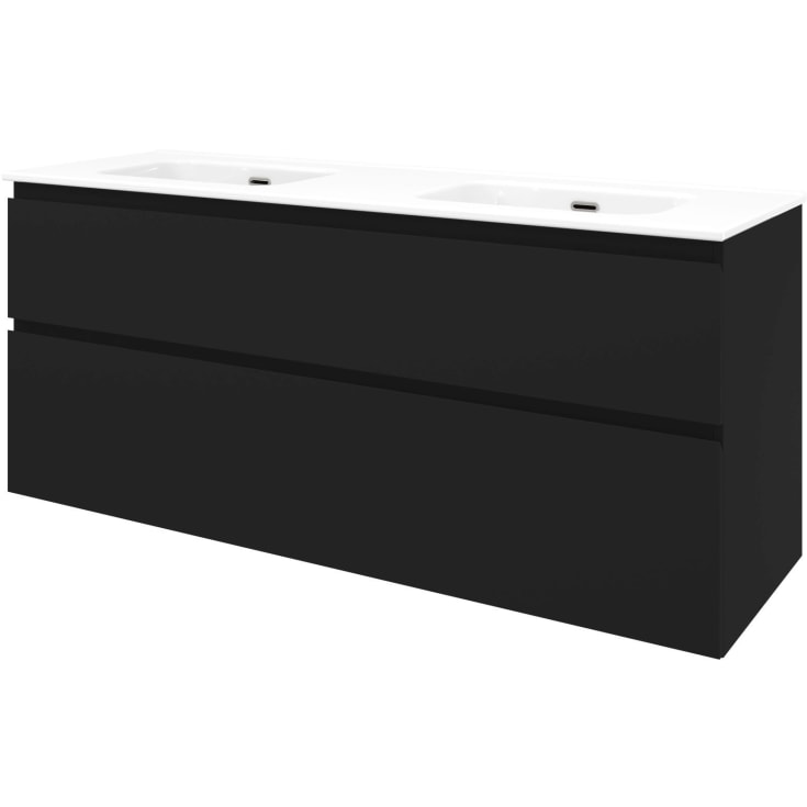 Sanibell Proline møbelpakke, 141x46,8 cm, mat sort