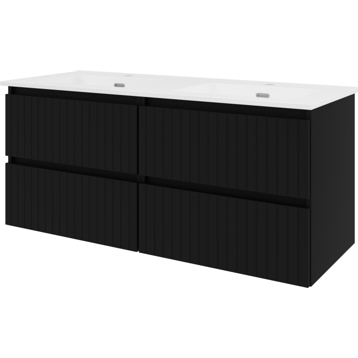 Sanibell Proline möbelpaket, 121x46,8 cm, matt svart
