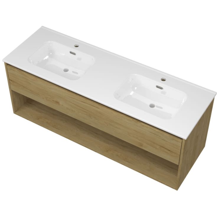 Sanibell Proline møbelpakke, 141x46,8 cm, ideal eg