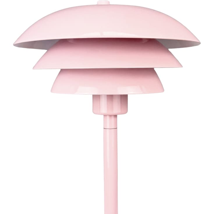Dyberg Larsen Sixteen bordlampe, lyserød