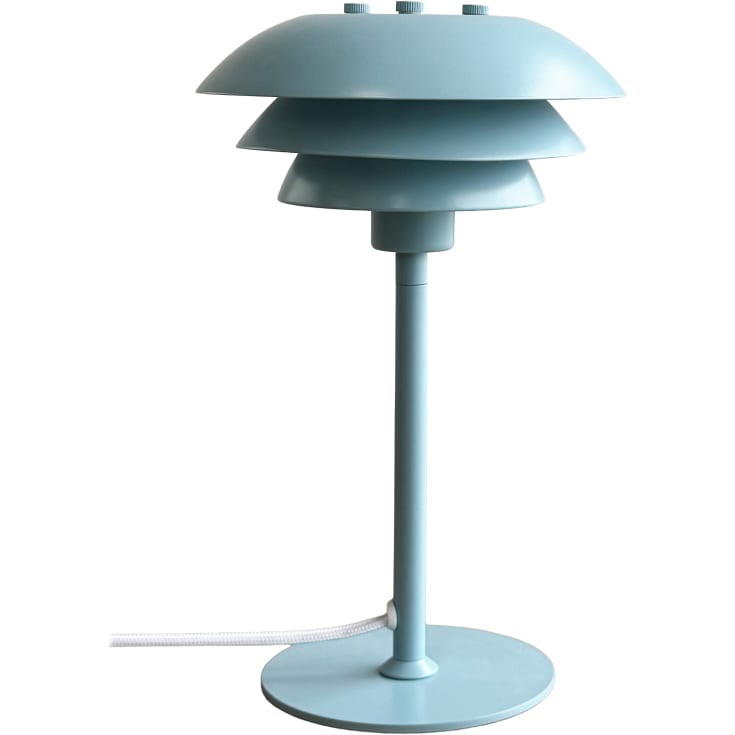 Dyberg Larsen Sixteen bordslampa, blå