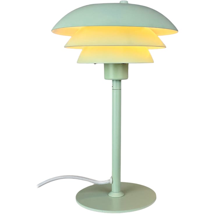 Dyberg Larsen Sixteen bordslampa, grön