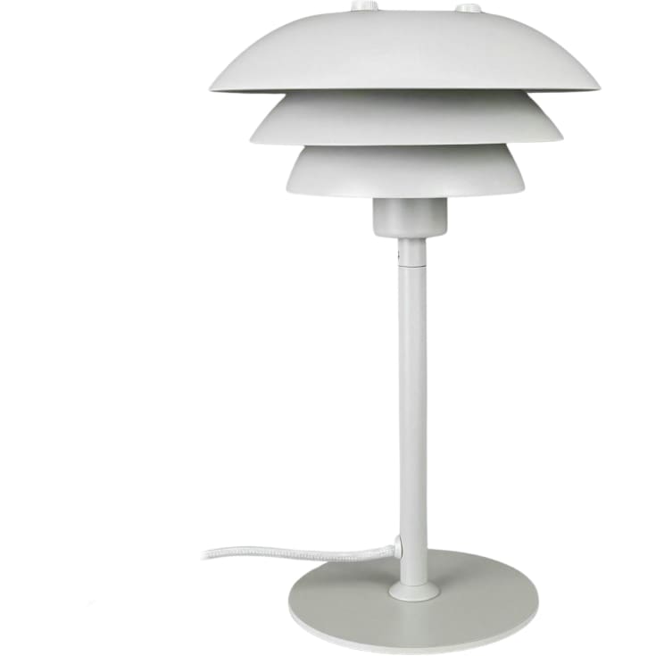 Dyberg Larsen Sixteen bordlampe, hvid
