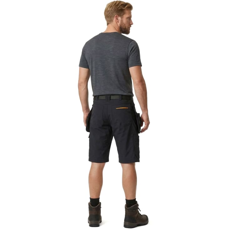 Kansas Evolve Craftsmen håndværkershorts Full stretch, Sort, C44