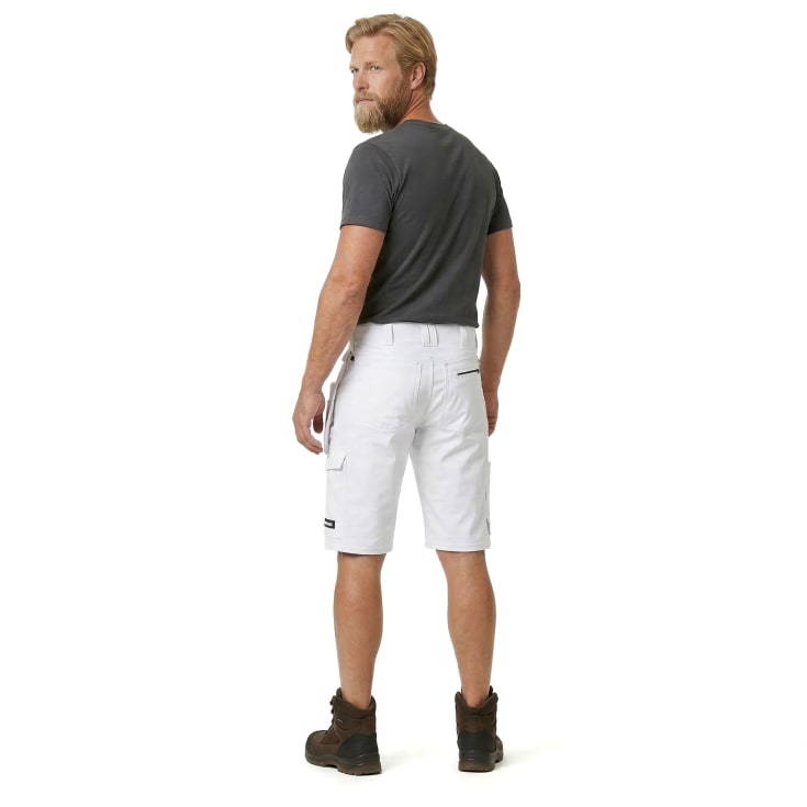 Kansas Evolve Craftsmen håndværkershorts Full stretch, Hvid, C58