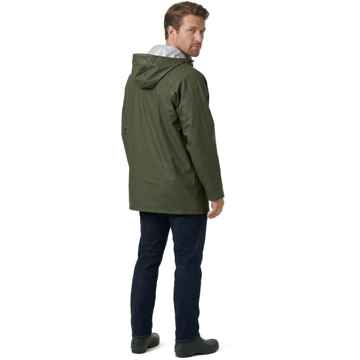 Helly Hansen Mandal regnjakke, mørkegrøn, str. L