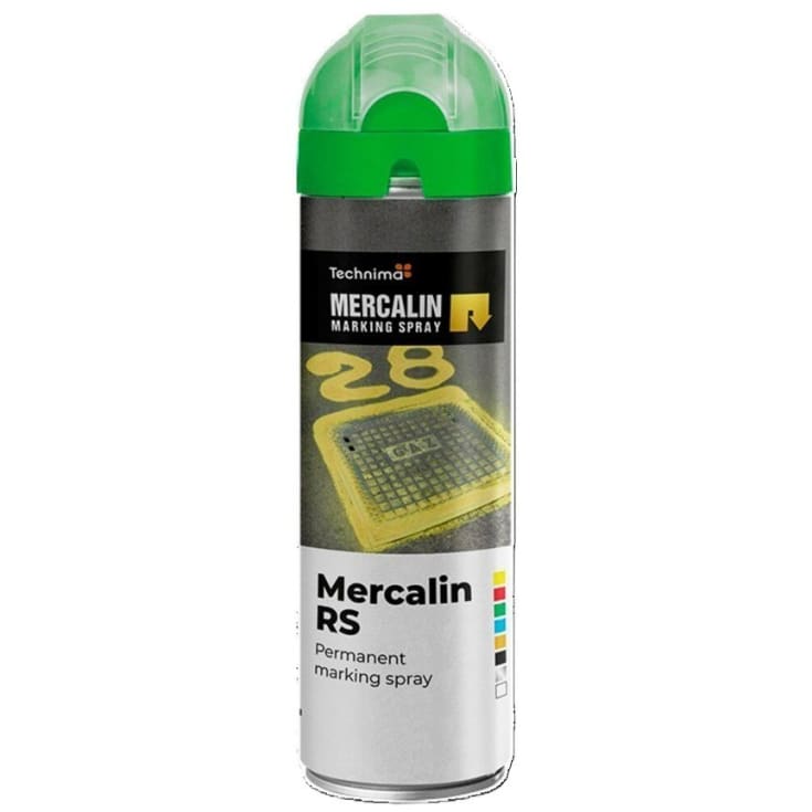 Mercalin RS mærkespray 500 ml, grøn