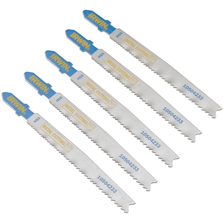 Irwin stiksavsklinge, til metal, 100 mm, 10-20 tpi, 5 stk.