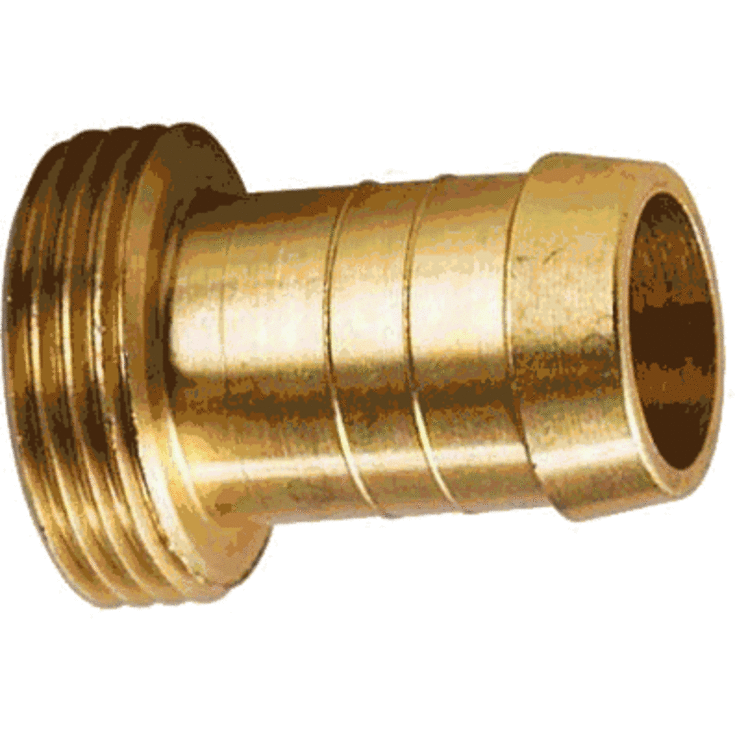 1/2" Slangestuds med 3/4" gevind
