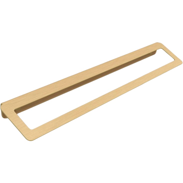 Aloop X håndklædestang, 59,5 cm, børstet guld