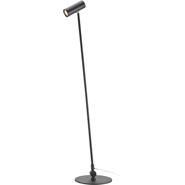 Markslöjd Arlo gulvlampe 1l sort