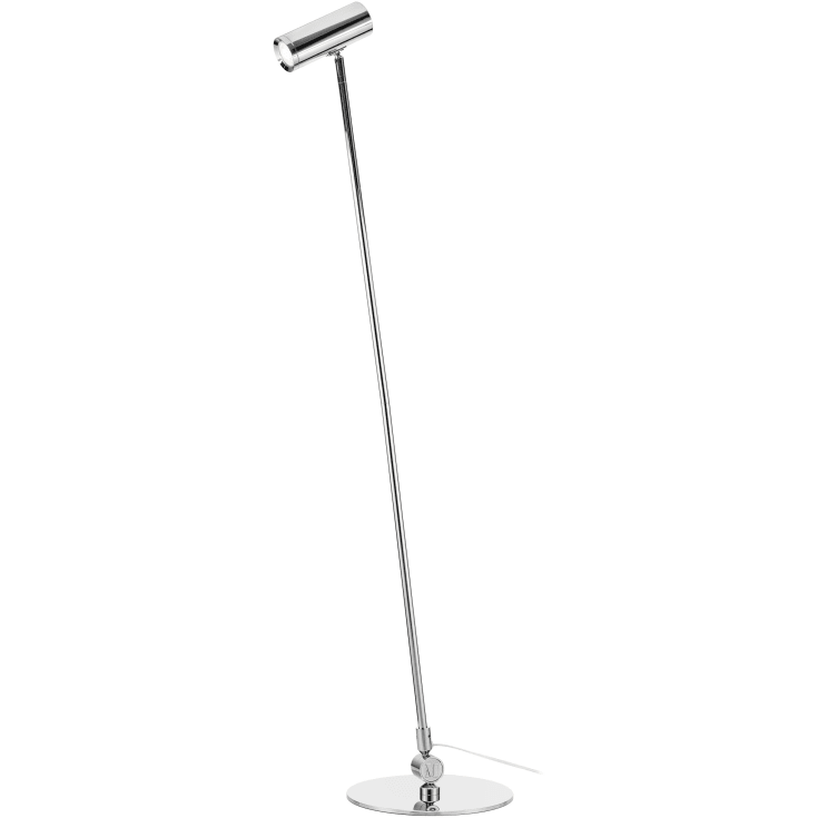 Markslöjd Arlo gulvlampe 1l krom