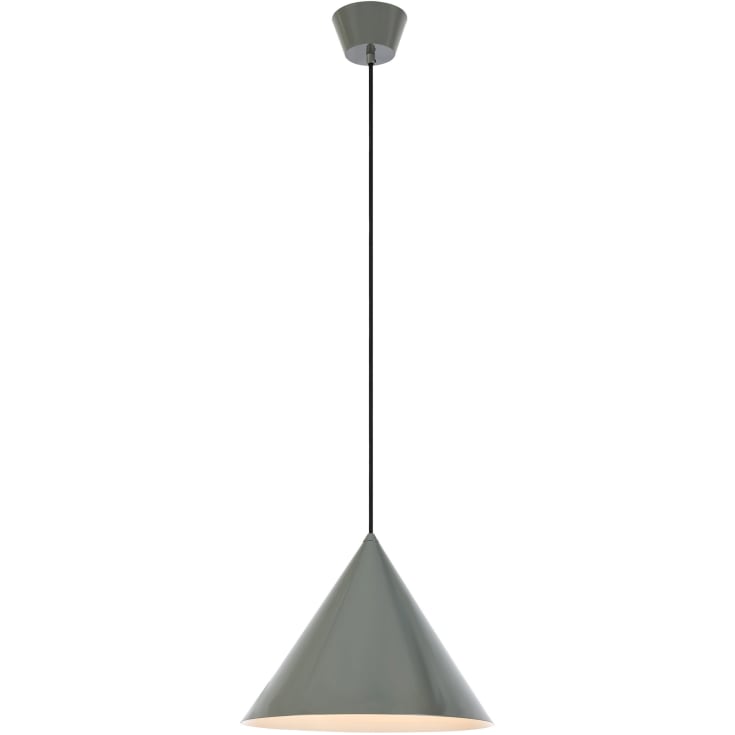 Markslöjd Tip pendellampa 1l 37,5 cm grå
