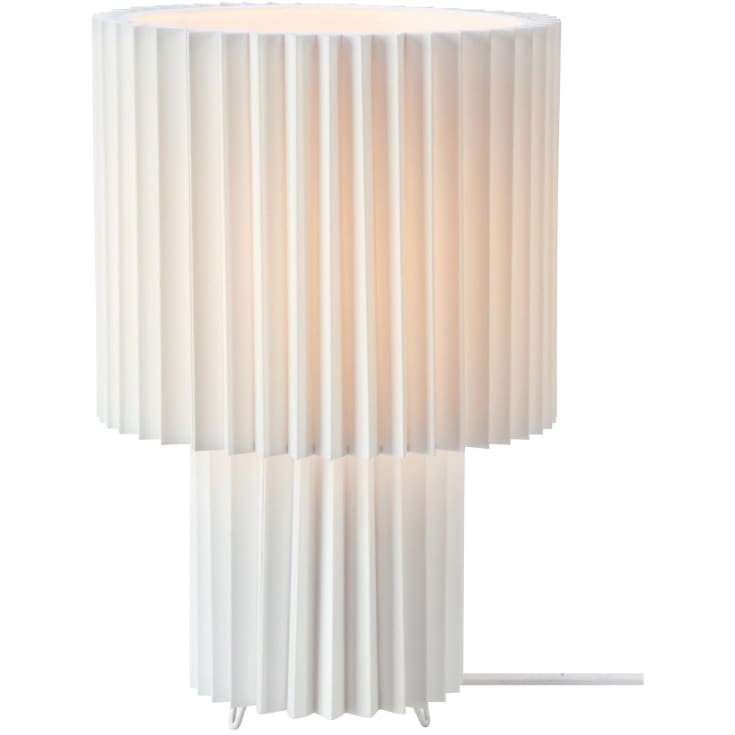 Markslöjd Catis bordlampe 1l 32 cm hvid