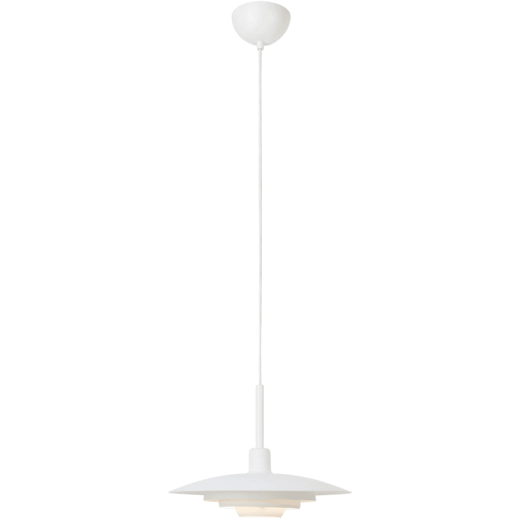 Markslöjd Piny pendellampa 1l 35 cm vit