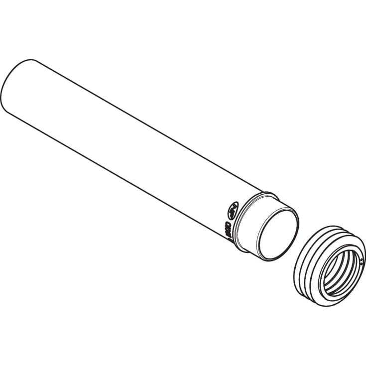 Hansgrohe adapter Ø45x280 mm för iFrame spolrör