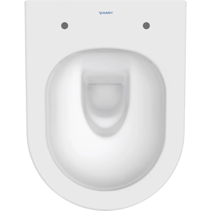 Duravit D-Neo væghængt toilet, uden skyllekant, hvid