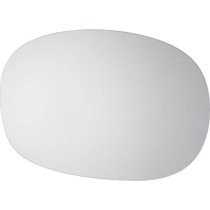 Loevschall Nibe spejl med lys, 56,5x80 cm