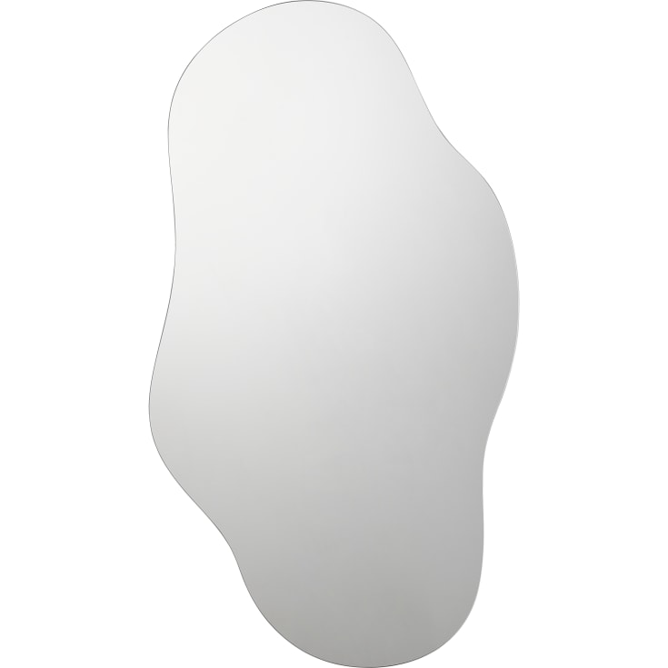 Loevschall Nibe spejl med lys, 46,5x83,5 cm