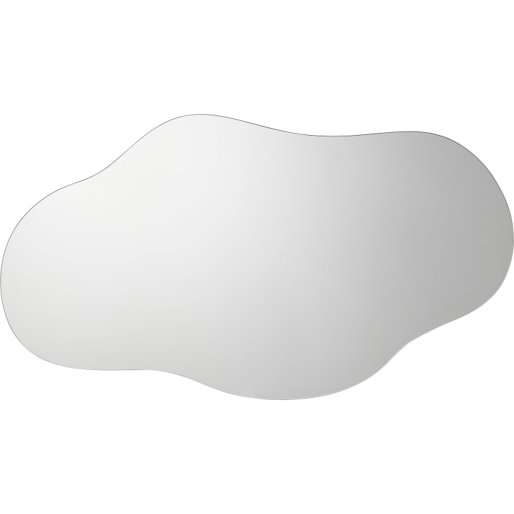 Loevschall Nibe spejl med lys, 46,5x83,5 cm