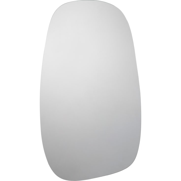 Loevschall Nibe spejl med lys, 56,5x101,5 cm