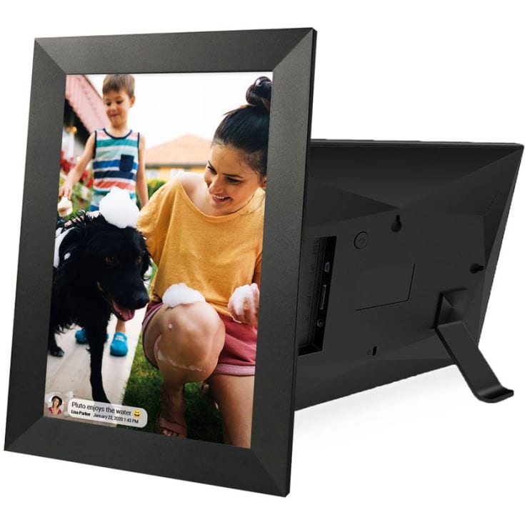 Lippa digital bilderamme 15,6", svart