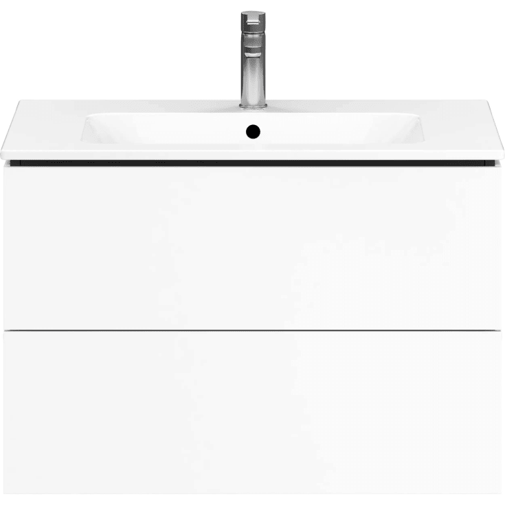 Duravit L-Cube tvättställsunderskåp, 82x48 cm, matt vit