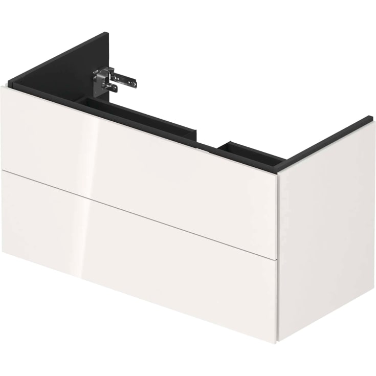 Duravit L-Cube tvättställsunderskåp, 102x48 cm, vit högglans