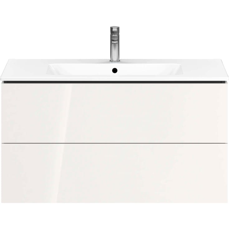 Duravit L-Cube tvättställsunderskåp, 102x48 cm, vit högglans