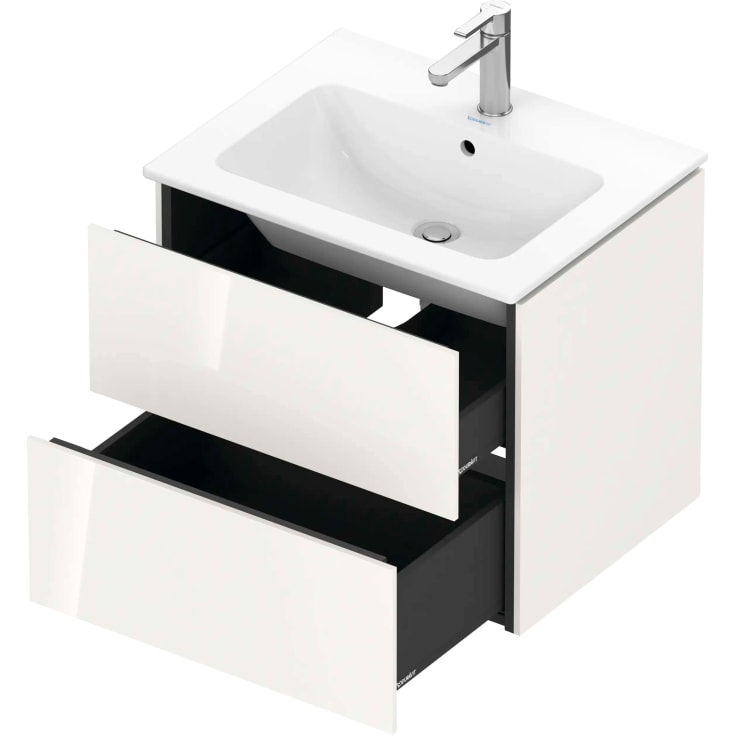 Duravit L-Cube servantskap 62x48 cm, hvit høyglans
