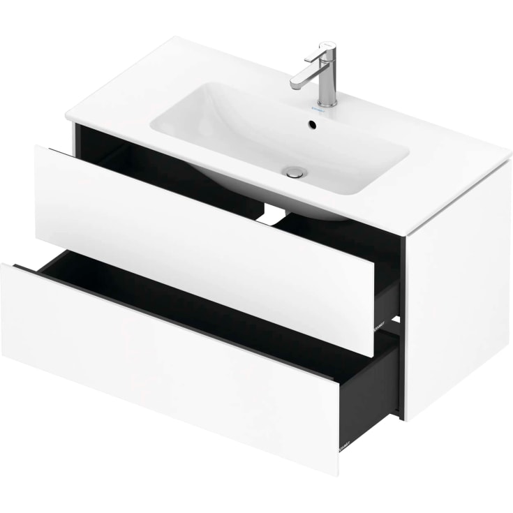 Duravit L-Cube servantskap, 102x48 cm, matt hvit