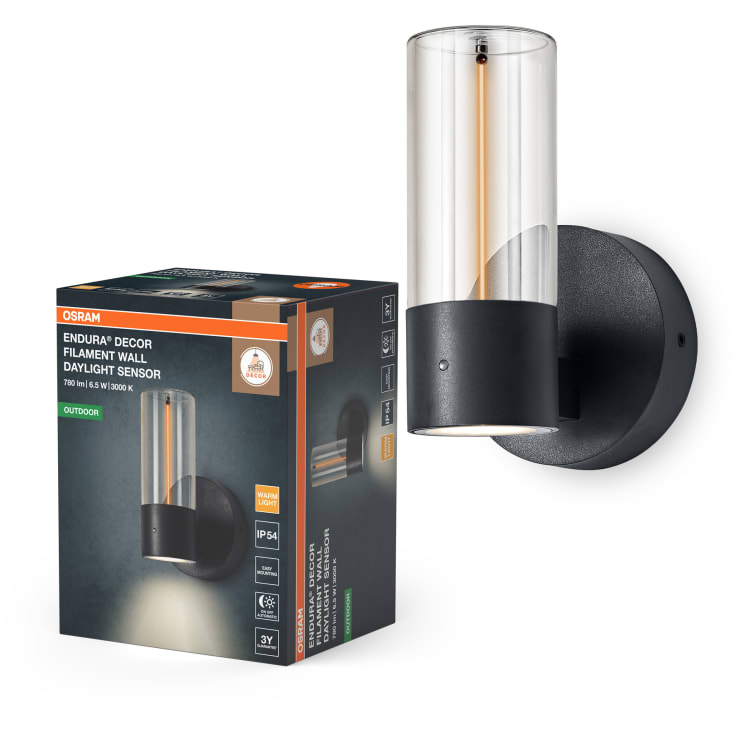 Osram Endura Decor vägglampa utomhus, 6,5W