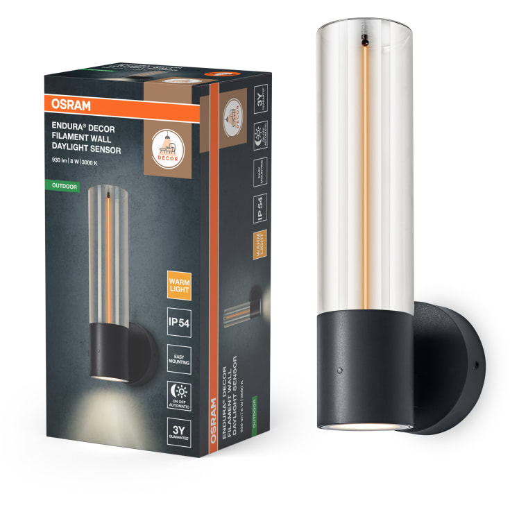 Osram Endura Decor vägglampa utomhus, 8W