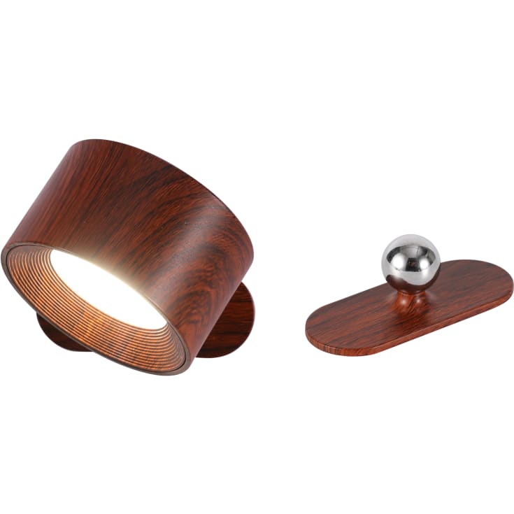 Veli Line Spot On oppladdningsbar vegglampe, tre