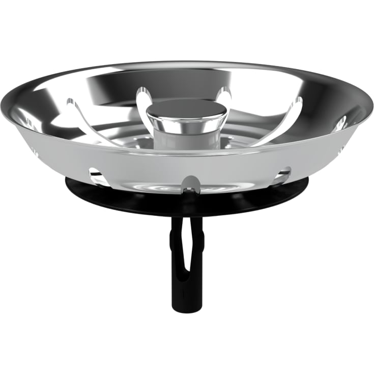 Prevex Smartloc kurvventil, manuell, Ø79 mm, krom