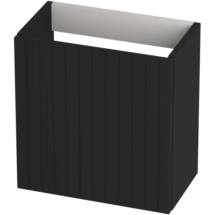 Sanibell Proline servantskap, 40x23 cm, matt sort
