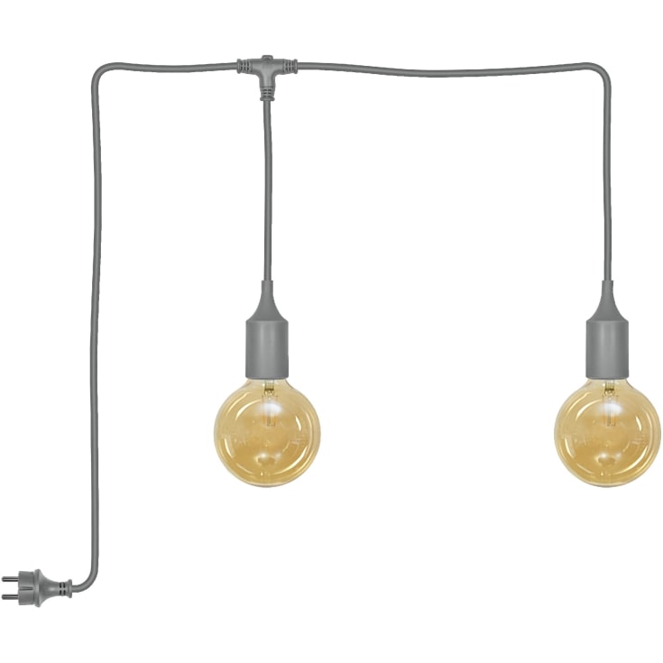 Osram Endura Decor utendørs pendel, 7 meter, blå