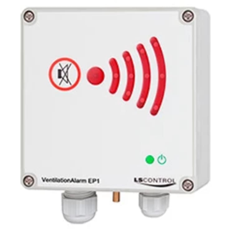 Lindab Trykvagt TVDB 23 med indbygget pressostat