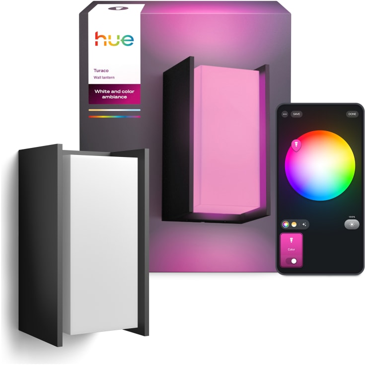 Philips Hue Turaco udendørs væglampe