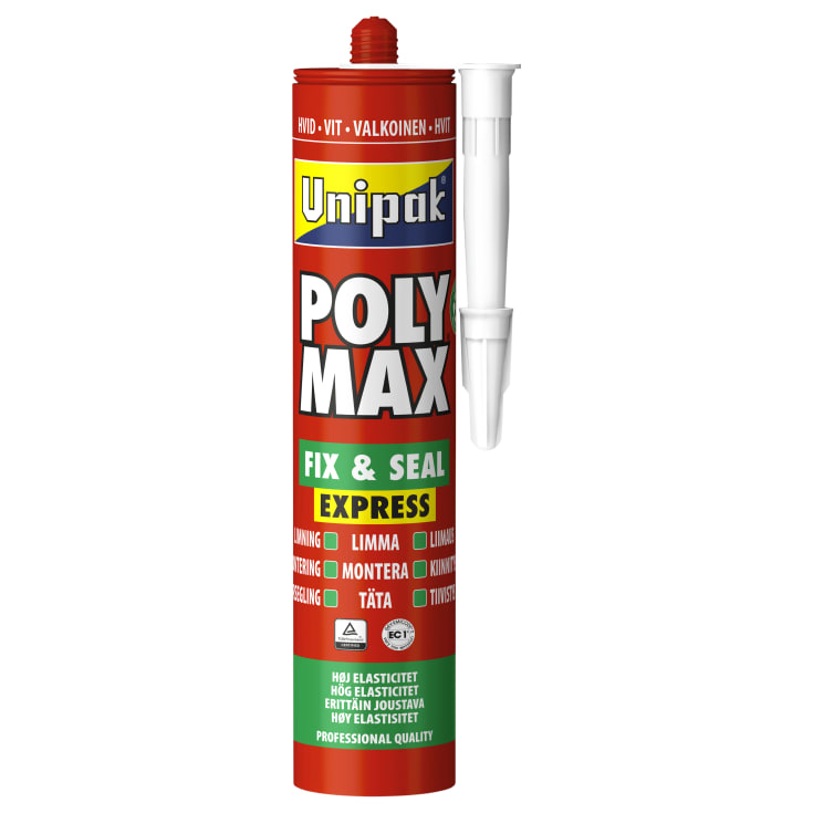 12 stk Unipak poly max fix & seal, hvid, 425 g