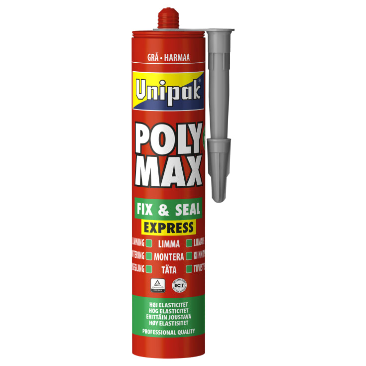 12 stk Unipak poly max fix & seal, grå, 425 g