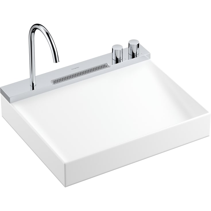 Hansgrohe Avalegra Aquaunit hÄndvask med armatur, 58x47,5 cm, krom