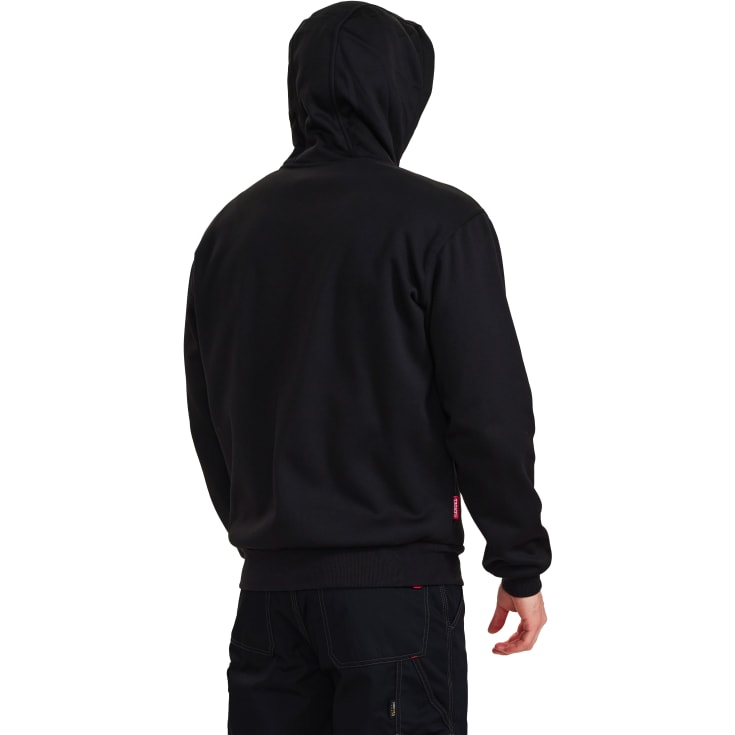Engel Extend sweatcardigan, Sort, L